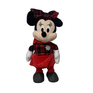 Disney Just Play Minnie Mouse Dancing Holiday Christmas Doll NOT TESTED